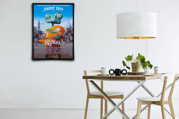 Rango Signed Poster with COA
