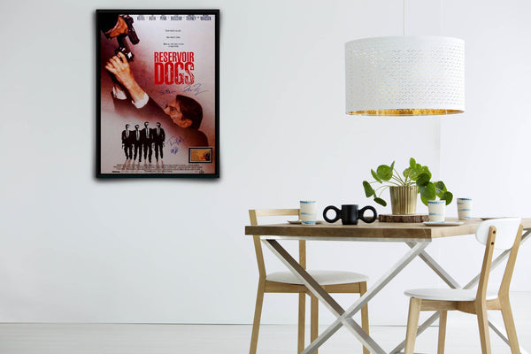 Reservoir Dogs Signed Poster with COA