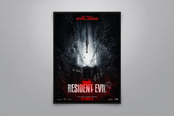 Resident Evil (2026) Signed Poster with COA