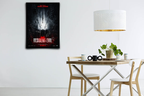 Resident Evil (2026) Signed Poster with COA
