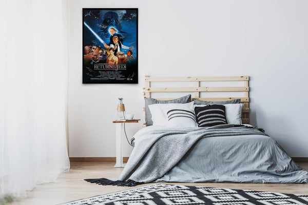 Star Wars: Episode VI - Return of the Jedi Signed Poster with COA