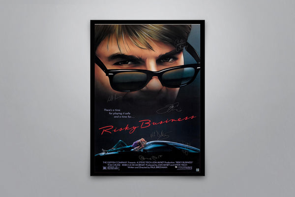 Risky Business - Signed Poster + COA