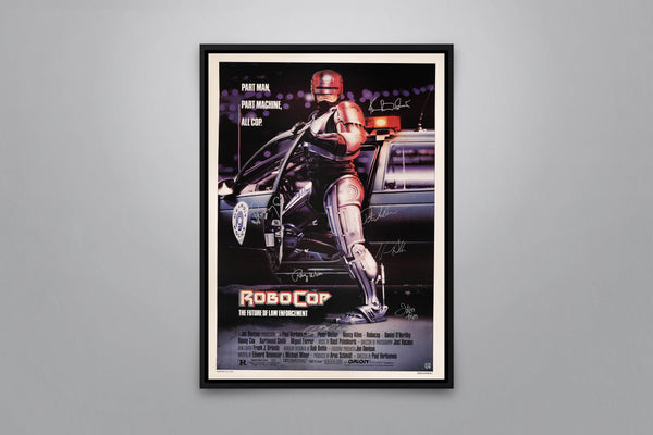 RoboCop Signed Poster with COA