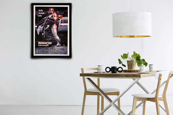RoboCop Signed Poster with COA