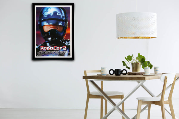 RoboCop 2 Signed Poster with COA