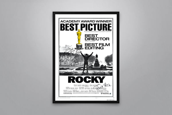 Rocky Signed Poster with COA