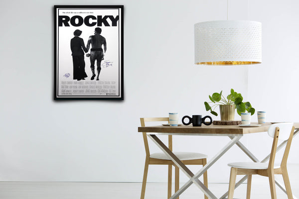 Rocky Signed Poster with COA