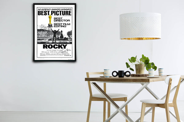 Rocky Signed Poster with COA