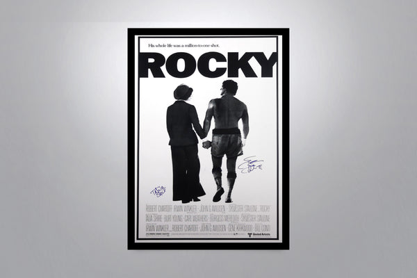 Rocky Signed Poster with COA