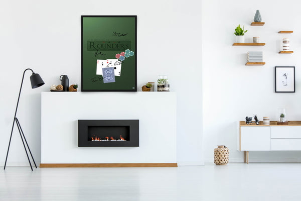 Rounders Signed Poster with COA