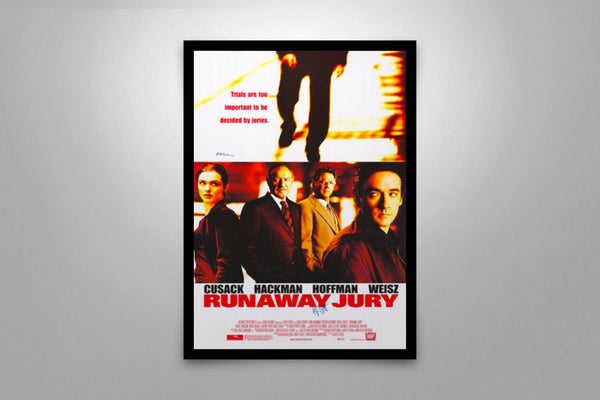Runaway Jury Signed Poster with COA