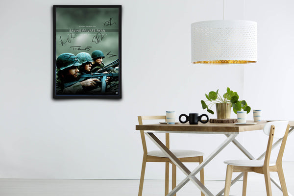 Saving Private Ryan Signed Poster with COA
