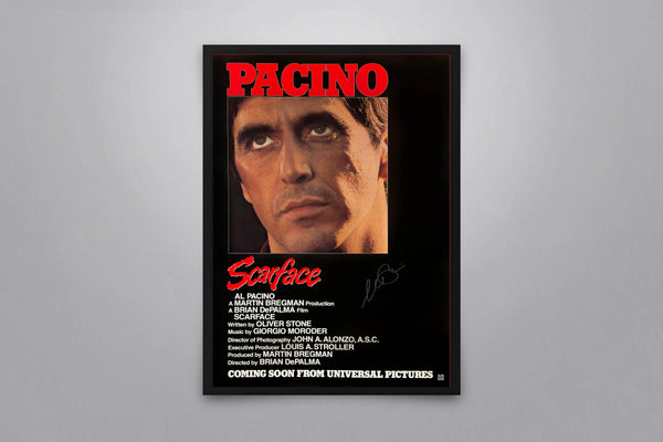 Scarface Signed Poster with COA