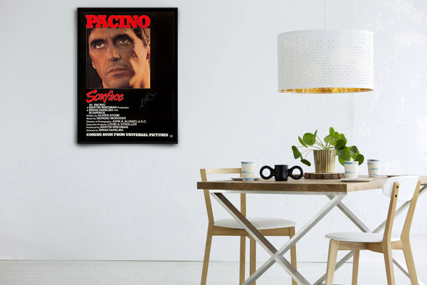 Scarface Signed Poster with COA