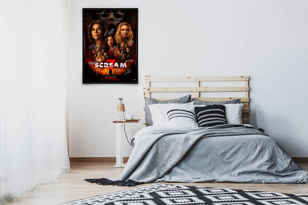 Scream 7 Signed Poster with COA