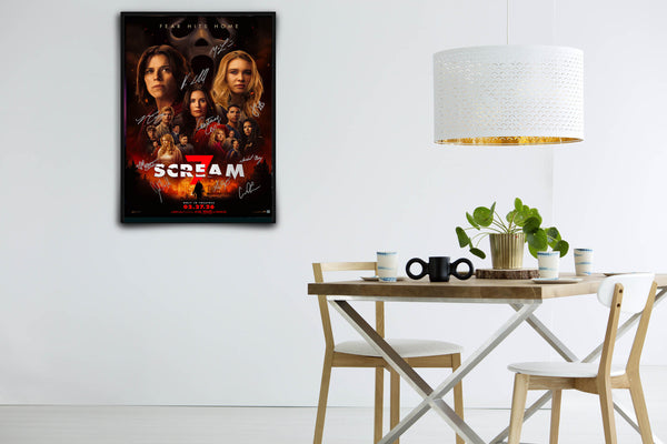 Scream 7 Signed Poster with COA