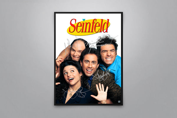 Seinfeld Signed Poster with COA