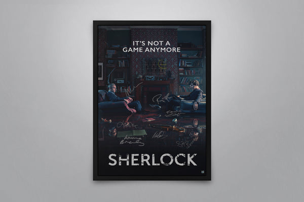 Sherlock: The Final Problem Signed Poster with COA