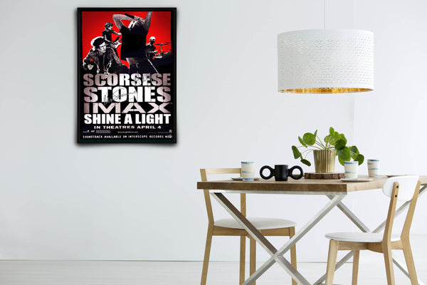 Shine a Light Signed Poster with COA