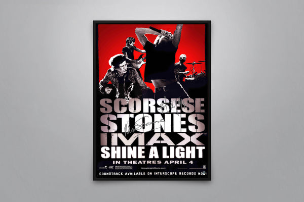 Shine a Light Signed Poster with COA