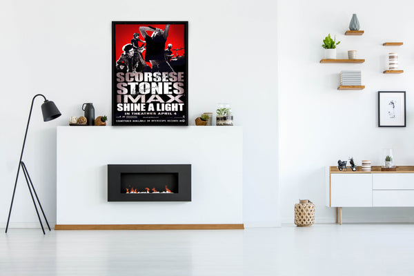 Shine a Light Signed Poster with COA