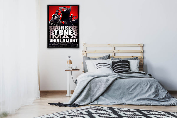 Shine a Light Signed Poster with COA