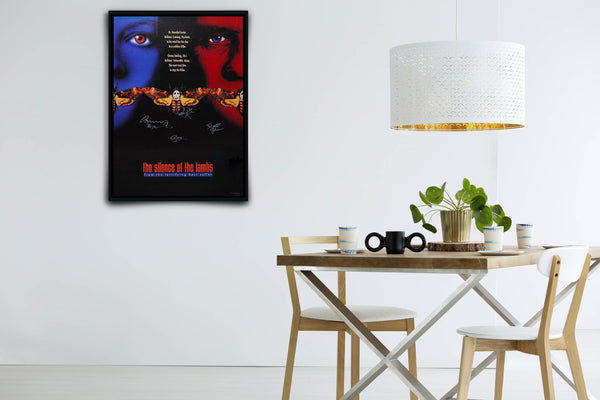 The Silence of the Lambs Signed Poster with COA