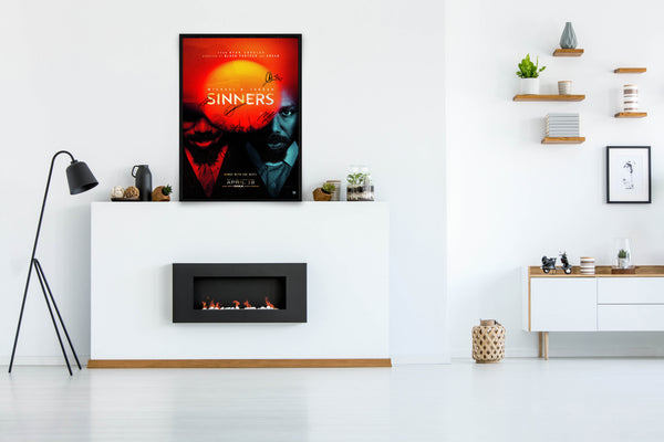 Sinners Signed Poster with COA