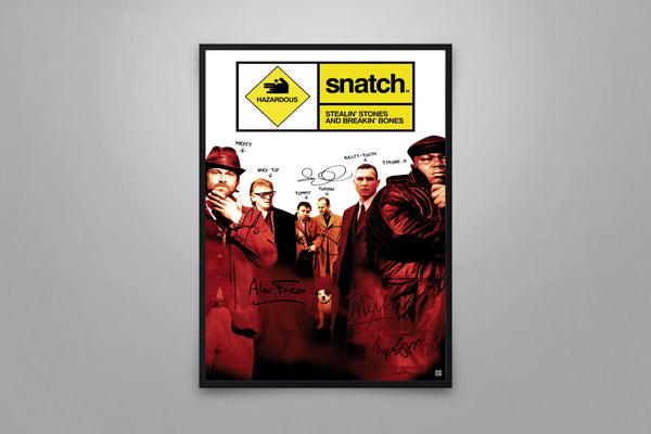 Snatch Signed Poster with COA