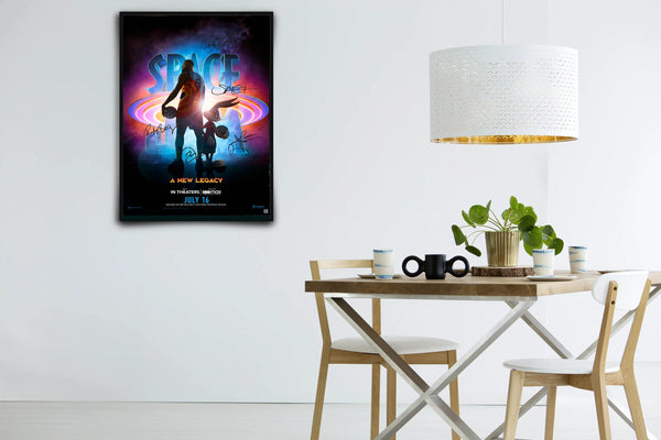 Space Jam: A New Legacy Signed Poster with COA
