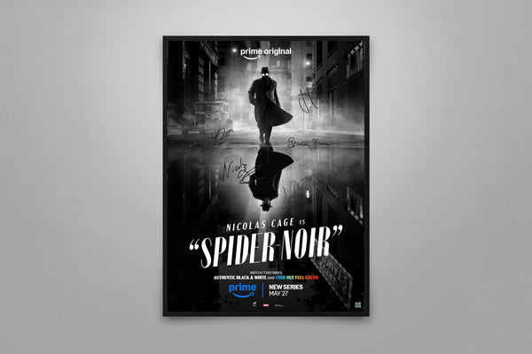 Spider-Noir Signed Poster with COA