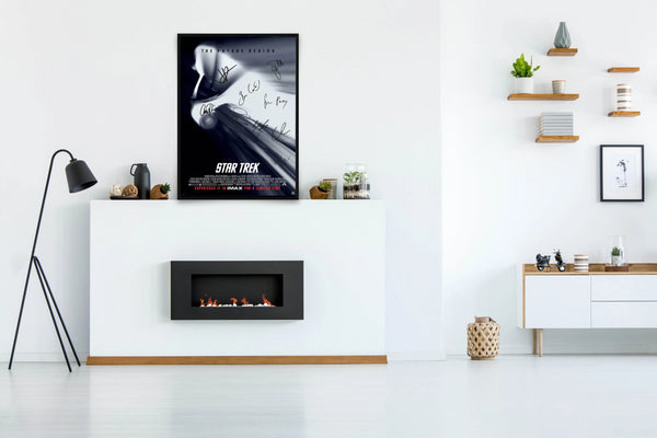 Star Trek Signed Poster with COA