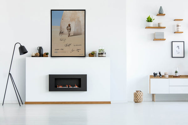 Star Wars: Episode I - The Phantom Menace Signed Poster with COA