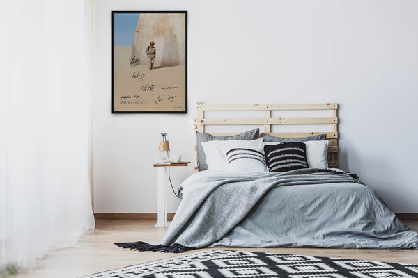 Star Wars: Episode I - The Phantom Menace Signed Poster with COA