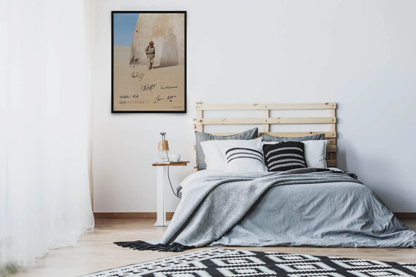 Star Wars: Episode I - The Phantom Menace Signed Poster with COA