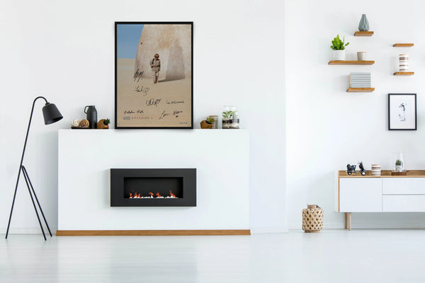 Star Wars: Episode I - The Phantom Menace Signed Poster with COA