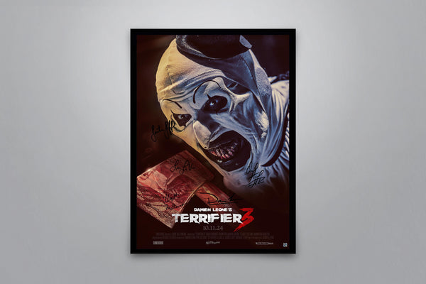 Terrifier 3 - Signed Poster + COA