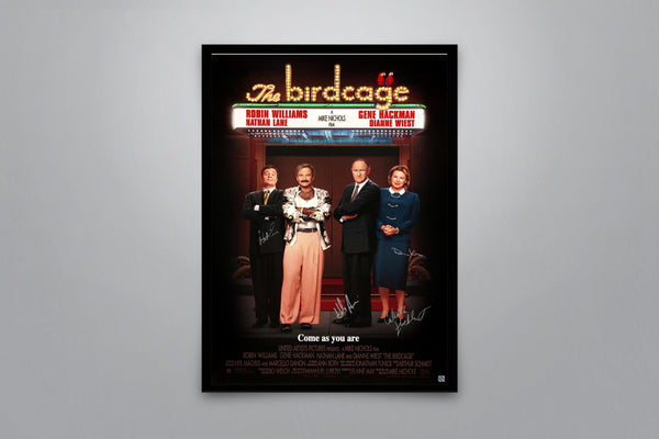 The Birdcage Signed Poster with COA