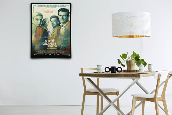 The Burnt Orange Heresy Signed Poster with COA