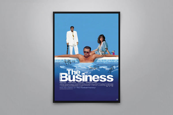 The Business Signed Poster with COA