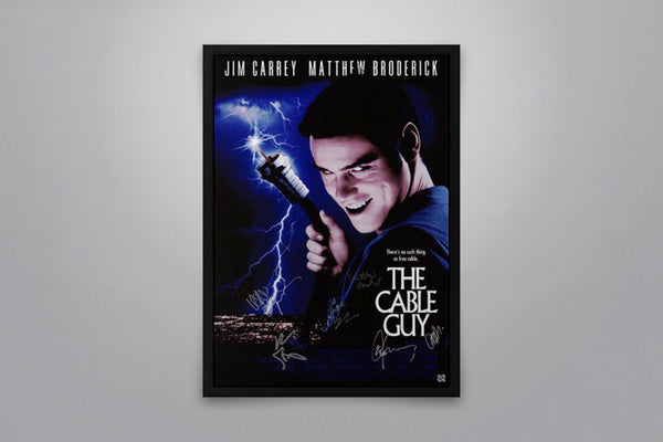 The Cable Guy Signed Poster with COA