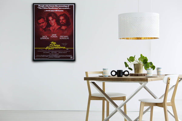 The China Syndrome Signed Poster with COA