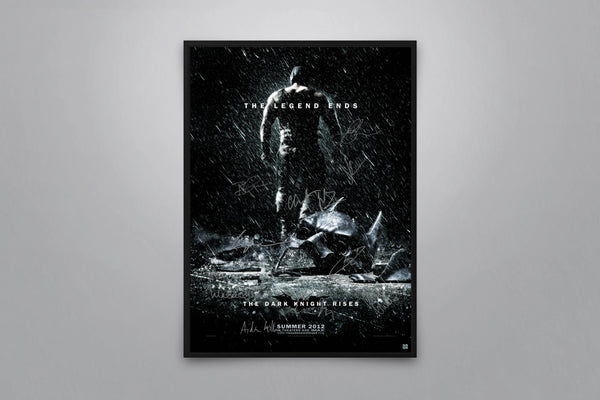 The Dark Knight Rises Signed Poster with COA