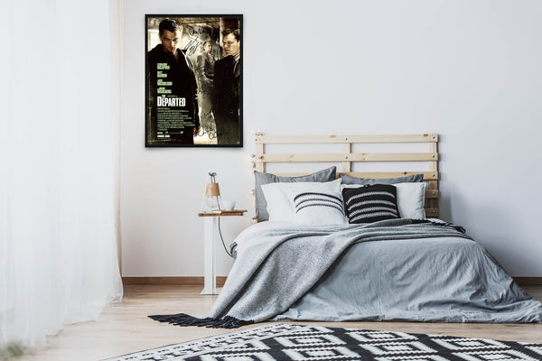 The Departed Signed Poster with COA