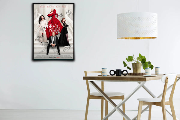 The Devil Wears Prada 2 Signed Poster with COA