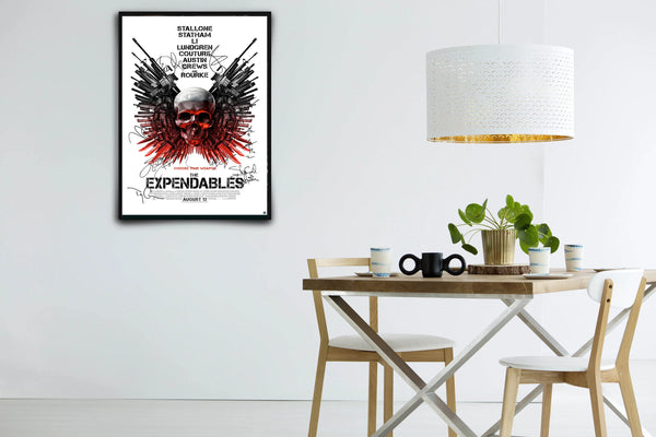The Expendables Signed Poster with COA