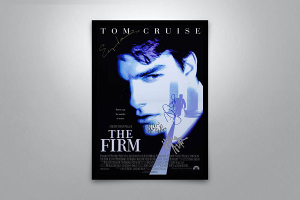 The Firm Signed Poster with COA
