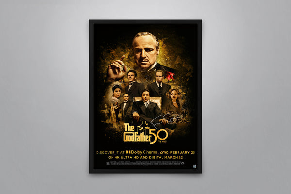The Godfather 50th Anniversary Signed Poster with COA