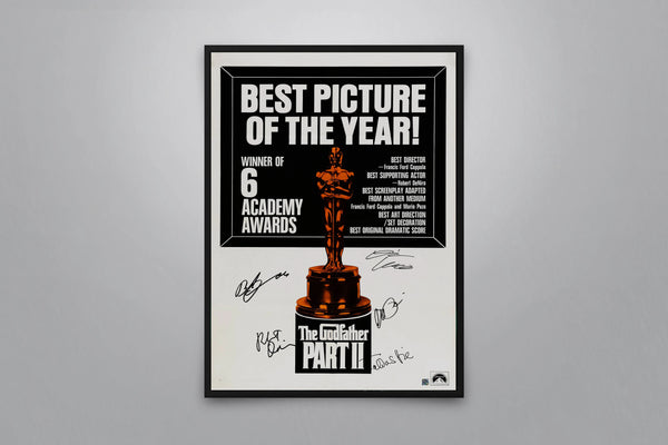 The Godfather Part II Signed Poster with COA