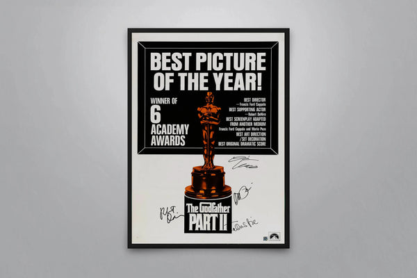The Godfather Part II Signed Poster with COA